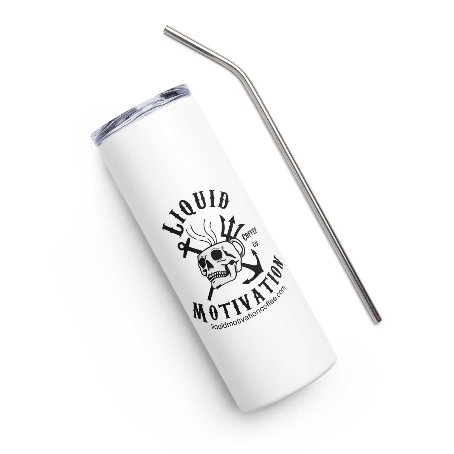 Liquid Motivation Stainless Steel Tumbler – Liquid Motivation Coffee Co.