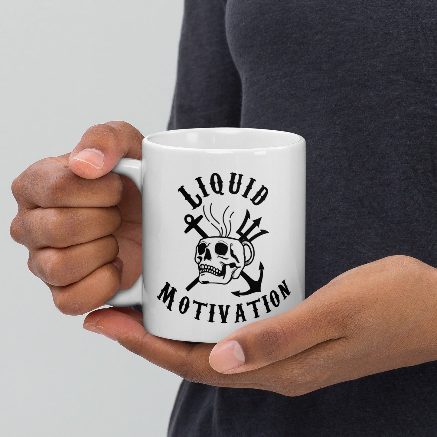 Liquid Motivation White Glossy Mug